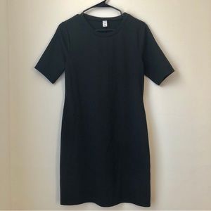 Last Chance! Little Black Dress Short Sleeves Mini Dress  Business Casual